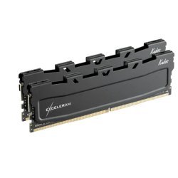 Модуль памяти для компьютера DDR5 32GB (2x16GB) 6400 MHz Black Kudos eXceleram (EK50320643039CD)