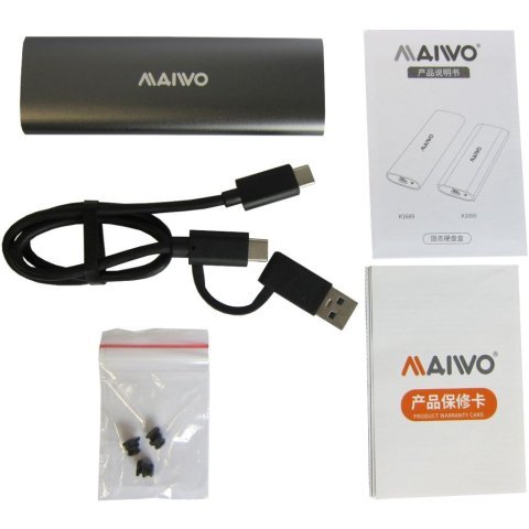 Карман внешний Maiwo M.2 SSD (K1689) - Нулевой остаток (Feed) - Нулевой остаток (Feed)
