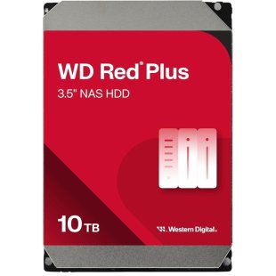 Жесткий диск 3.5" 10TB Red Plus WD (WD100EFGX)