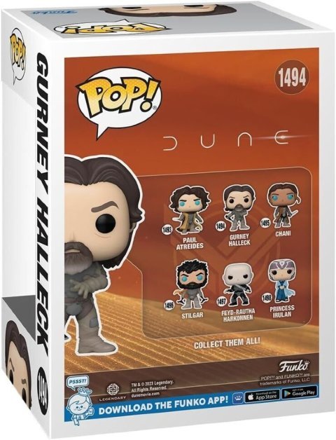 Фигурка Funko Pop Movies: Dune Gurney Halleck фанко Дюна 1494 - -