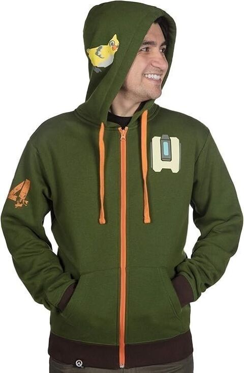 Кофта Реглан OVERWATCH Ultimate Bastion ZipUp Hoodie Овервотч Худі Бастіон (розмір XL) - -