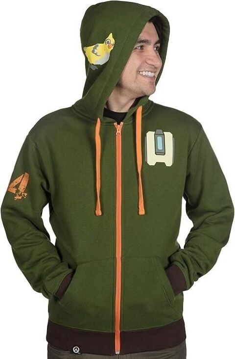 Кофта Реглан OVERWATCH Ultimate Bastion ZipUp Hoodie Овервотч Худі Бастіон (розмір XL) - -