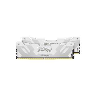 Модуль памяти для компьютера DDR5 32GB (2x16GB) 8000 MHz Renegade White Kingston Fury (ex.HyperX) (KF580C38RWK2-32)