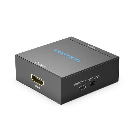 Конвертор RCA to HDMI black Vention (AEFB0) - Контроллеры и конверторы  - Контроллеры и конверторы 