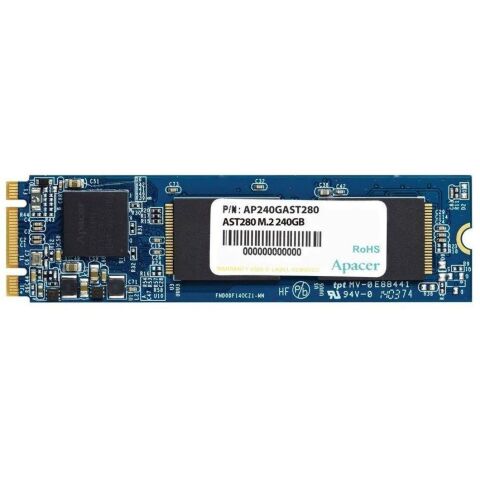 Накопитель SSD M.2 2280 240GB Apacer (AP240GAST280) - Внутренние SSD  - Внутренние SSD 