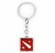 Брелок DOTA 2 Logo Дота 2 (колір срібло) - Брелки  - Брелки 