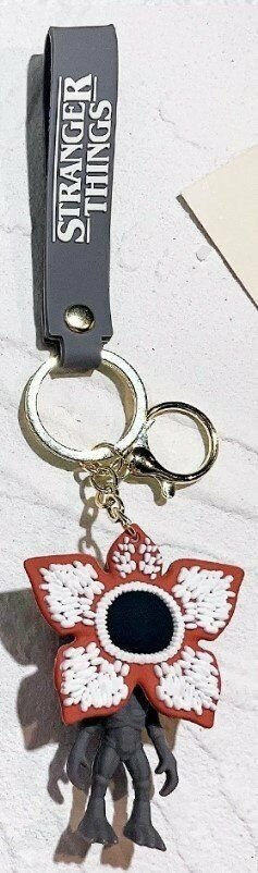 Брелок подвеска на рюкзак Stranger Things Demogorgon 3D Keychain Очень странные дела Демогоргон -   -  