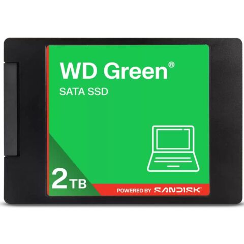 Накопитель SSD 2.5" 2TB GREEN WD (WDS200T5G0A-00CPT0) - Внутренние SSD  - Внутренние SSD 