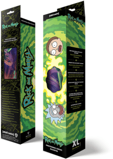 Коврик для мыши игровая поверхность Warner Brothers RICK AND MORTY Outer Space Рик и Морти XL (90*42 cm)