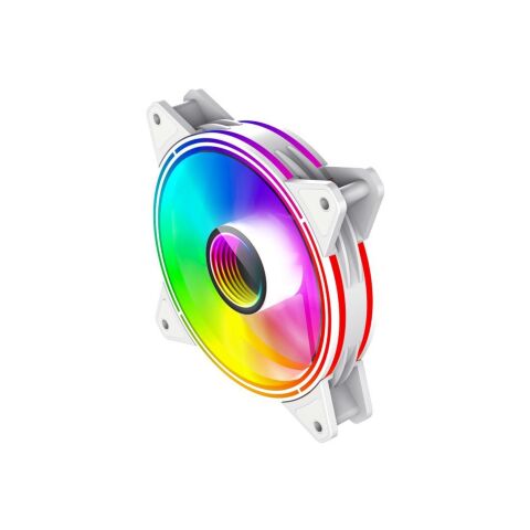 Кулер для корпуса Gamemax FN-12Rainbow-Q-Infinity WT - Нулевой остаток (Feed)  - Нулевой остаток (Feed) 