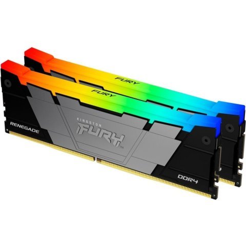 Модуль памяти для компьютера DDR4 64GB (2x32GB) 3600 MHz FURY Renegade RGB Kingston Fury (ex.HyperX) (KF436C18RB2AK2/64) - Нулевой остаток (Feed)  - Нулевой остаток (Feed) 