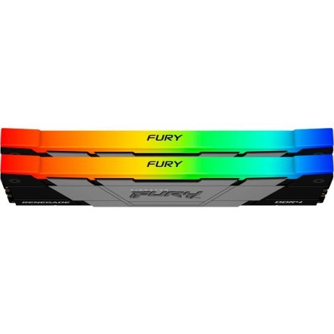 Модуль памяти для компьютера DDR4 64GB (2x32GB) 3600 MHz FURY Renegade RGB Kingston Fury (ex.HyperX) (KF436C18RB2AK2/64) - Нулевой остаток (Feed)  - Нулевой остаток (Feed) 