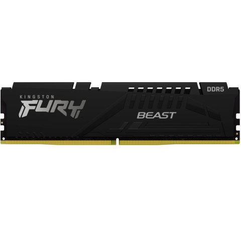 Модуль памяти для компьютера DDR5 32GB 5600 MHz Beast Black EXPO Kingston Fury (ex.HyperX) (KF556C36BBE-32) - Нулевой остаток (Feed)  - Нулевой остаток (Feed) 