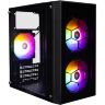 Корпус для ПК 1stPlayer X1-BK-3F1-PS-600FK-EU