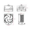 Кулер для процессора ID-Cooling FROZN A410 SE ARGB