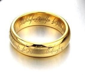 Кольцо LOTR Ring c цепочкой  №2