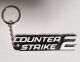 Брелок CS GO Counter Strike Logo Keychain ABS пластик 8 см. -   -  