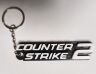 Брелок CS GO Counter Strike Logo Keychain ABS пластик 8 см.