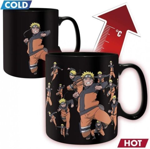 Подарочный набор Наруто Naruto Shippuden - Clone Jutsu Magic Mug and Coaster Set (чашка, подставка) -   -