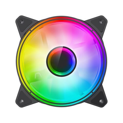 Кулер для корпуса Gamemax FN-12Rainbow-Q-Infinity - Вентиляторы к корпусам  - Вентиляторы к корпусам 