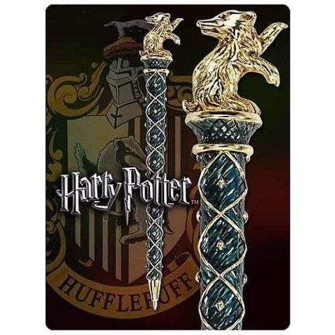 Коллекционная ручка Noble Collection Harry Potter Hufflepuff Pen Гарри Поттер Пуффендуй -   -