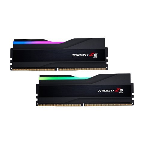 Модуль памяти для компьютера DDR5 32GB (2x16GB) 8000 MHz Trident Z5 RGB Black G.Skill (F5-8000J3848H16GX2-TZ5RK) - Нулевой остаток (Feed)  - Нулевой остаток (Feed) 