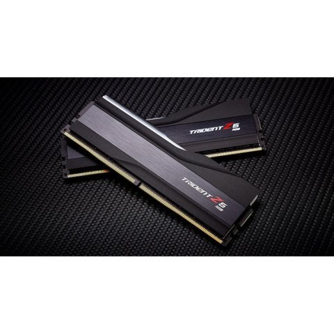 Модуль памяти для компьютера DDR5 32GB (2x16GB) 8000 MHz Trident Z5 RGB Black G.Skill (F5-8000J3848H16GX2-TZ5RK) - Нулевой остаток (Feed)  - Нулевой остаток (Feed)