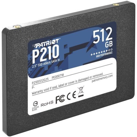 Накопитель SSD 2.5" 512GB Patriot (P210S512G25) - Нулевой остаток (Feed) - Нулевой остаток (Feed)