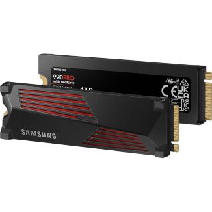 Накопитель SSD M.2 2280 4TB 990 PRO with Heatsink Samsung (MZ-V9P4T0CW)