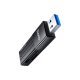 Считыватель флеш-карт HOCO USB3.0 to microSD, microSDHC, microSDXC, SD, SDHC, SDXC, HB20 Black (6931474735218) - Нулевой остаток (Feed) - Нулевой остаток (Feed)