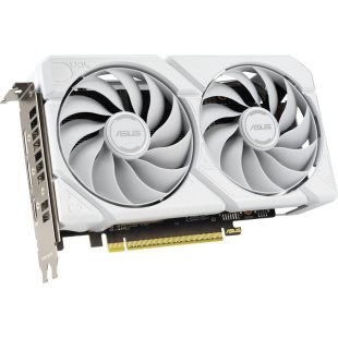 Видеокарта ASUS Radeon RX 9060 XT 16Gb DUAL WHITE OC (DUAL-RX9060XT-16G-WHITE)
