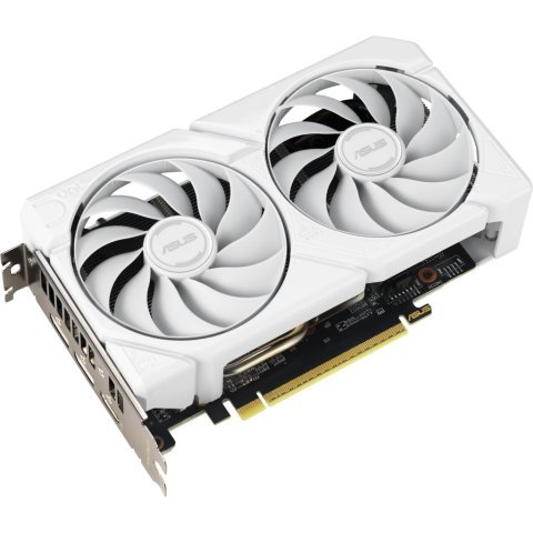 Видеокарта ASUS Radeon RX 9060 XT 16Gb DUAL WHITE OC (DUAL-RX9060XT-16G-WHITE) - Видеокарты  - Видеокарты 