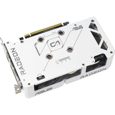 Видеокарта ASUS Radeon RX 9060 XT 16Gb DUAL WHITE OC (DUAL-RX9060XT-16G-WHITE) - Видеокарты  - Видеокарты 