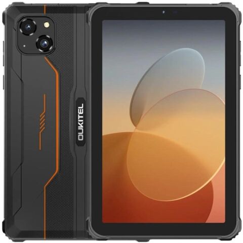 Планшет OUKITEL RT3 pro 8" 4/128GB / NFC / LTE Black-Orange (6931940767187) - Нулевой остаток (Feed)  - Нулевой остаток (Feed) 