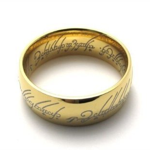 Кольцо The Lord of the Rings Властелин колец (цвет gold)