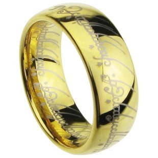 Кольцо The Lord of the Rings Властелин колец (цвет gold)