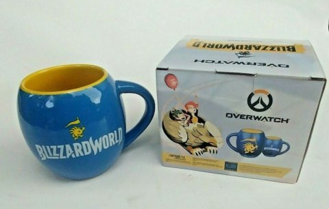 Чашка Blizzard World Of Warcraft Overwatch Coffee Mug - Murloc кружка Мурлок 300 мл -   -
