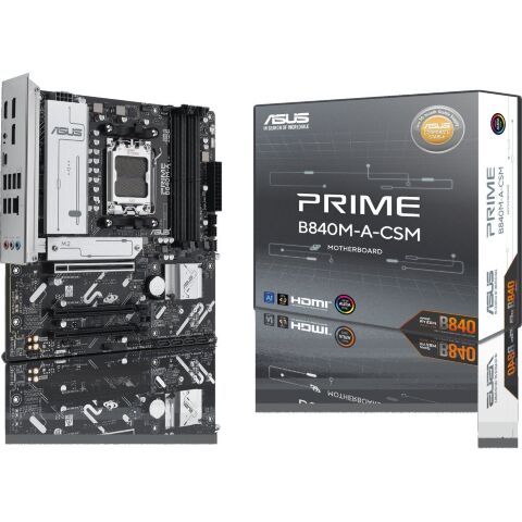 Материнская плата ASUS PRIME B840M-A-CSM - Нулевой остаток (Feed)  - Нулевой остаток (Feed) 