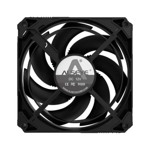 Кулер для корпуса Alseye W12P-B (AS.04.07.0045) - Нулевой остаток (Feed)  - Нулевой остаток (Feed) 