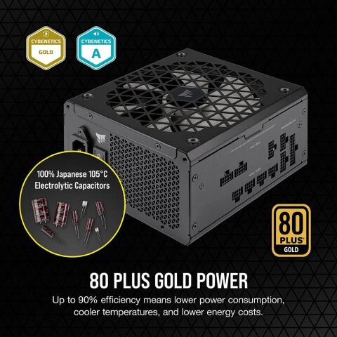 Блок питания Corsair 750W RM750x Shift PCIE5 (CP-9020251-EU) - Блоки питания - Блоки питания