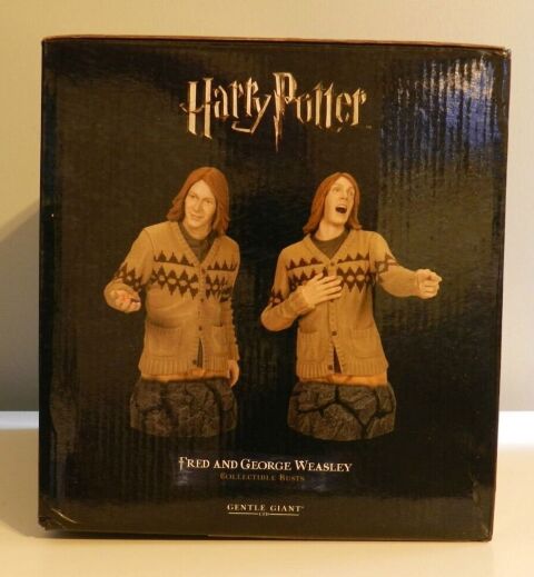 Набір фігурок Gentle Giant Harry Potter Fred and George Weasley Mini Bust Гаррі Поттер Фред и Джордж Уізлі - -