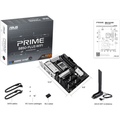Материнская плата ASUS PRIME B850-PLUS WIFI - Нулевой остаток (Feed)  - Нулевой остаток (Feed) 