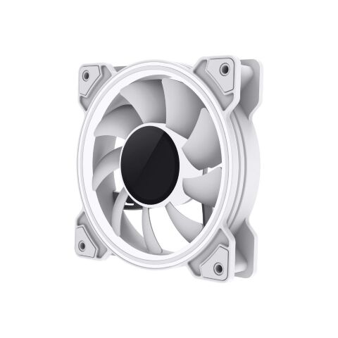 Кулер для корпуса Gamemax Dual Ring Infinity WH - Нулевой остаток (Feed)  - Нулевой остаток (Feed) 
