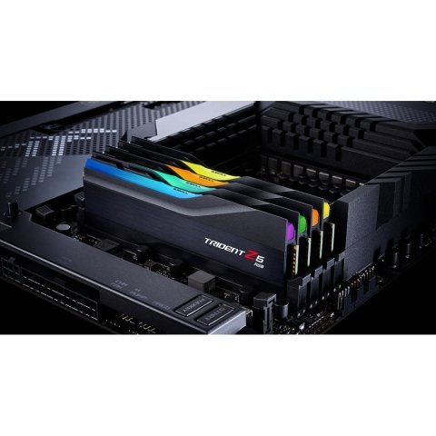Модуль памяти для компьютера DDR5 32GB (2x16GB) 7200 MHz Trident Z5 RGB G.Skill (F5-7200J3445G16GX2-TZ5RK) - Нулевой остаток (Feed)  - Нулевой остаток (Feed) 