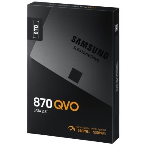 Накопитель SSD 2.5" 8TB 870 QVO Samsung (MZ-77Q8T0BW) - Нулевой остаток (Feed) - Нулевой остаток (Feed)