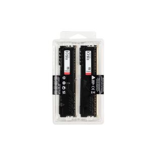 Модуль памяти для компьютера DDR4 16GB (2x8GB) 3600 MHz Fury Beast Black Kingston Fury (ex.HyperX) (KF436C17BBK2/16)