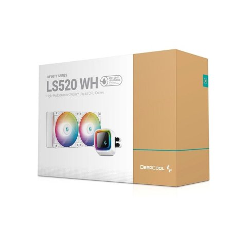 Система жидкостного охлаждения Deepcool LS520 White (R-LS520-WHAMNT-G-1) - Системы водного охлаждения  - Системы водного охлаждения 