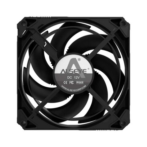 Кулер для корпуса Alseye W12P-B (AS.04.07.0045) - Вентиляторы к корпусам - Вентиляторы к корпусам