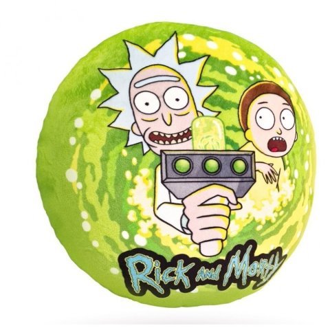 Мягкая игрушка Подушка WP Merchendise Рик и Морти Rick And Morty Pillow in search of adventure -   -