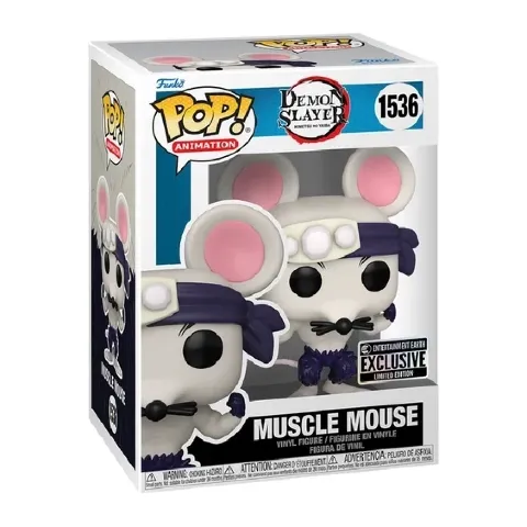 Фігурка Funko Demon Slayer: Muscle Mouse Фанко Клинок, що розсікає демонів (EE Exclusive) 1536 -   -  